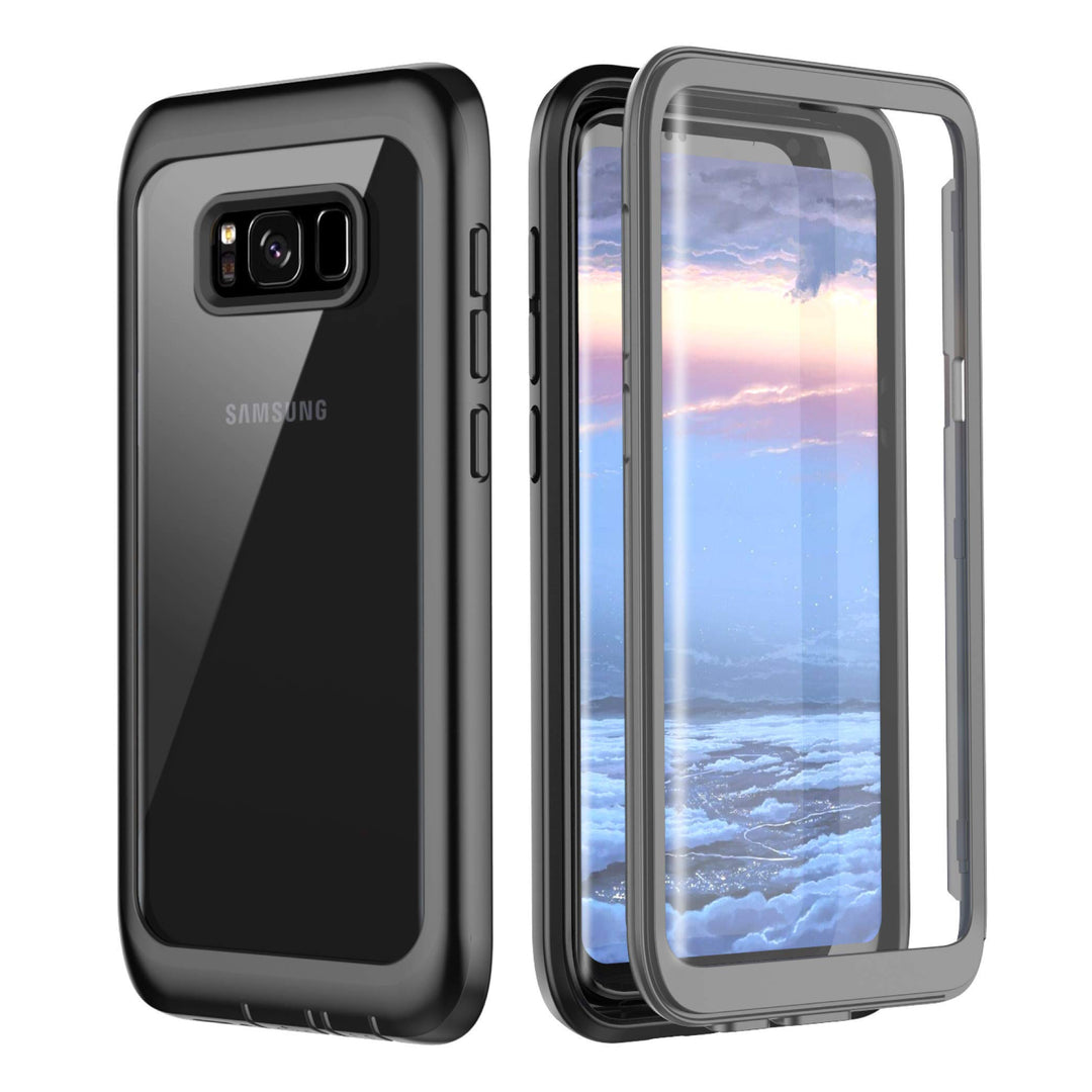 Samsung Galaxy S8 Case, Pakoyi Full Body Bumper Case Bu