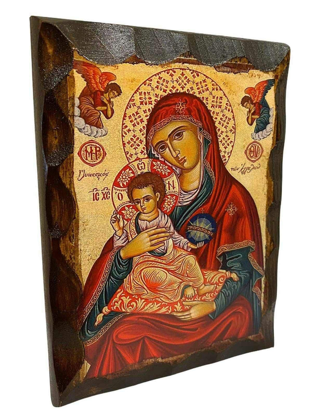 Greek Christian Orthodox Icon Virgin Mary Sweetness of 