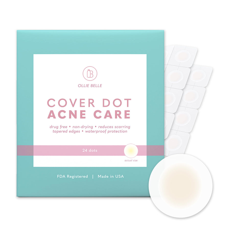 [Perforated] Cover-Dot Acne Care - Clear Acne Absorbing Patch - 24 dots