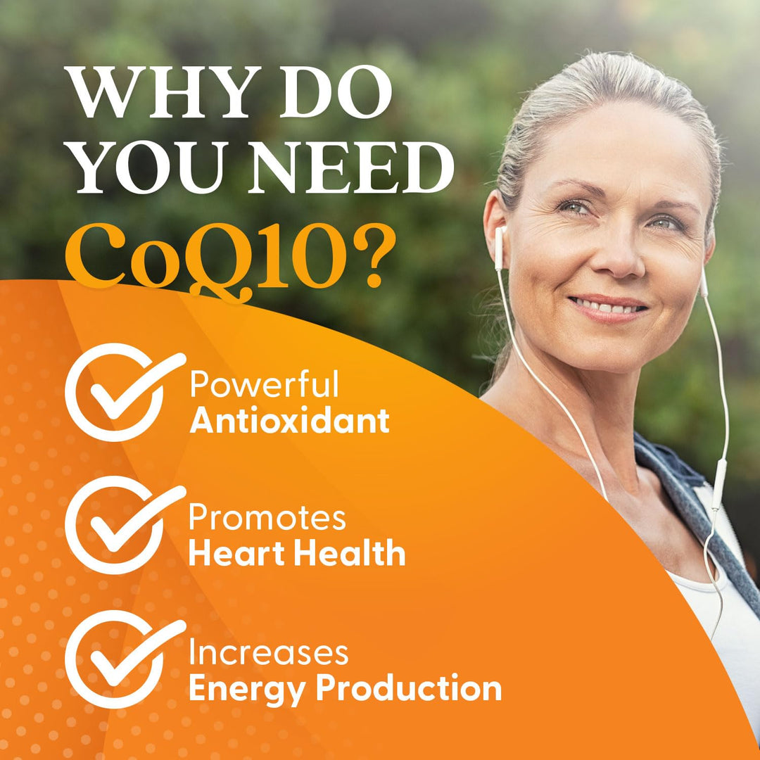 Doctor's Best High Absorption CoQ10 with BioPerine, Gluten Free, Naturally Fermented, Vegan, Heart Health & Energy Production, 100 mg 360 Veggie Caps(Pack of 1)