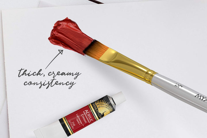 Acrylic Painting Tubes Set - 48 x 21ml - Lightfast - Heavy Body - Rich Pigments - Vibrant Colors - Professional Art Supplies - Artist Quality Paints