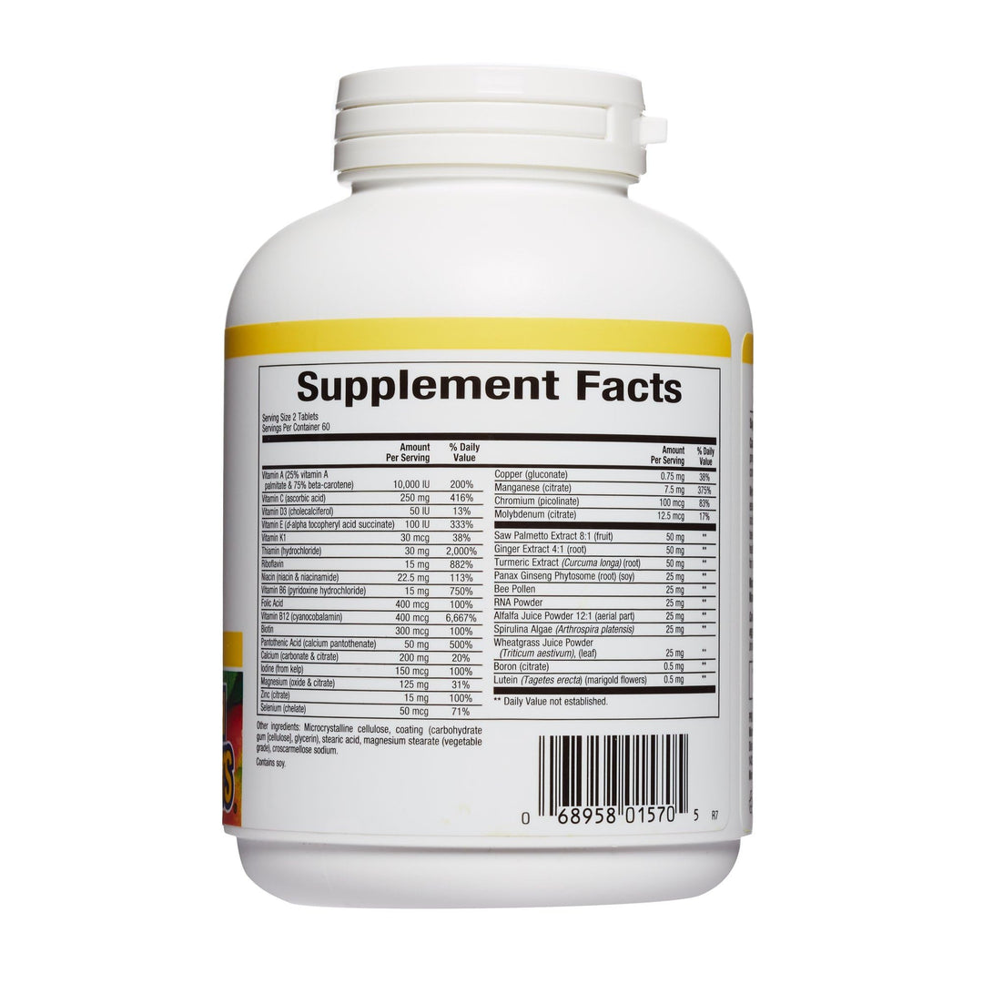 , Men&#39;s MultiStart Daily Multivitamin, Nutritional Support for Immune Health and Energy, 120 tablets (60 servings)