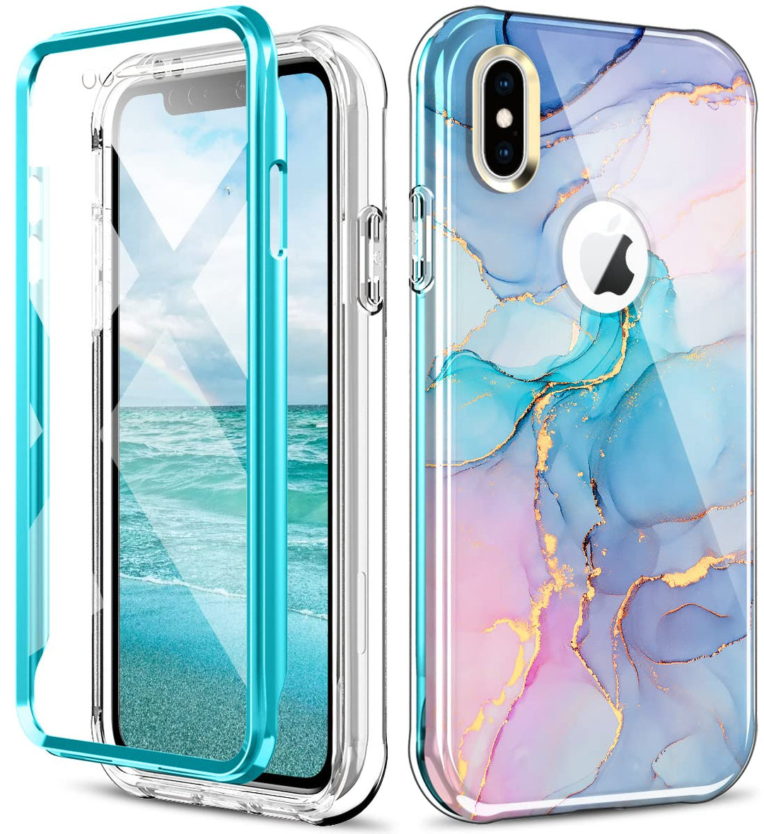 DT Compatible for iPhone Xs Max Case Built with Screen 
