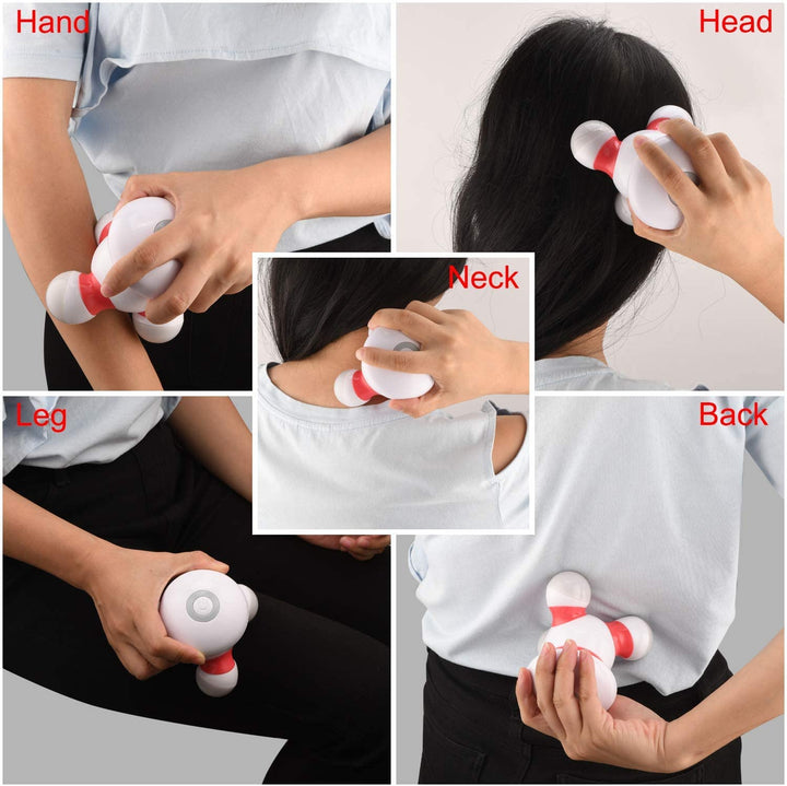 cotsoco Battery Powered Handheld Massager Mini Portable