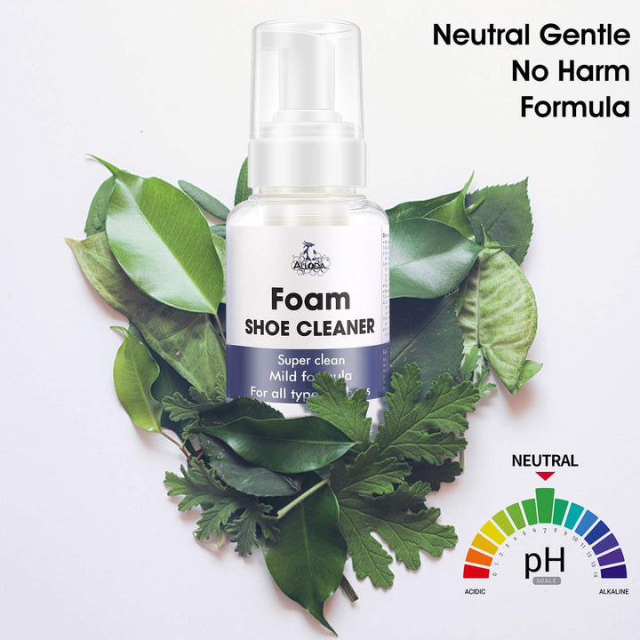 Shoe Cleaner, Rich Foam Clean 80Pairs, Suede Shoe Cleaner, Leather Cleaner, Sneaker Cleaner Kit, Shoe Cleaning Kit with Brush Towel, (clear)