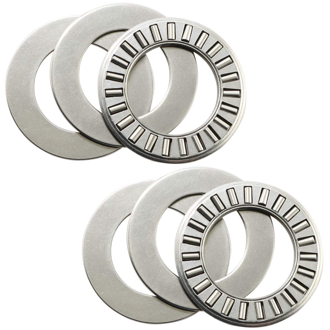 MEETOOT 2 Sets Thrust Needle Roller Bearings NTA1220+2T