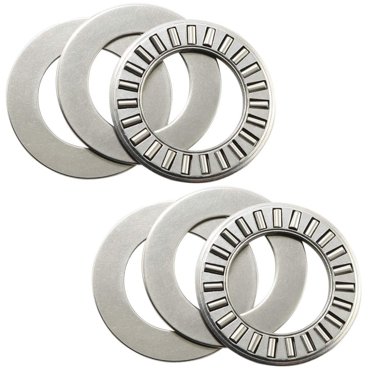 MEETOOT 2 Sets Thrust Needle Roller Bearings NTA1220+2T