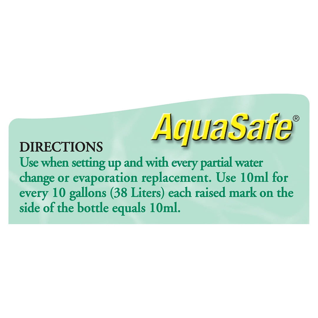 Fauna AquaSafe for Reptiles and Amphibians 3.38 Ounces, Aqua-Terrarium Water Conditioner, Makes Tap Water Safe