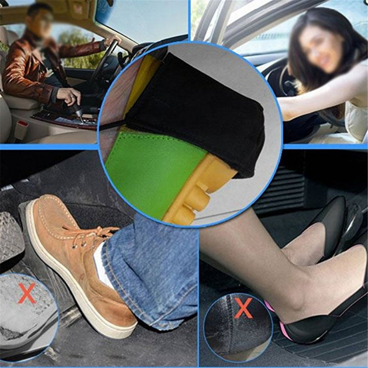 VIEEL Unisex Wearproof Shoe Heel Protector, Fabric Car Driving Prevent Wear Shoes Heel Protection Cover