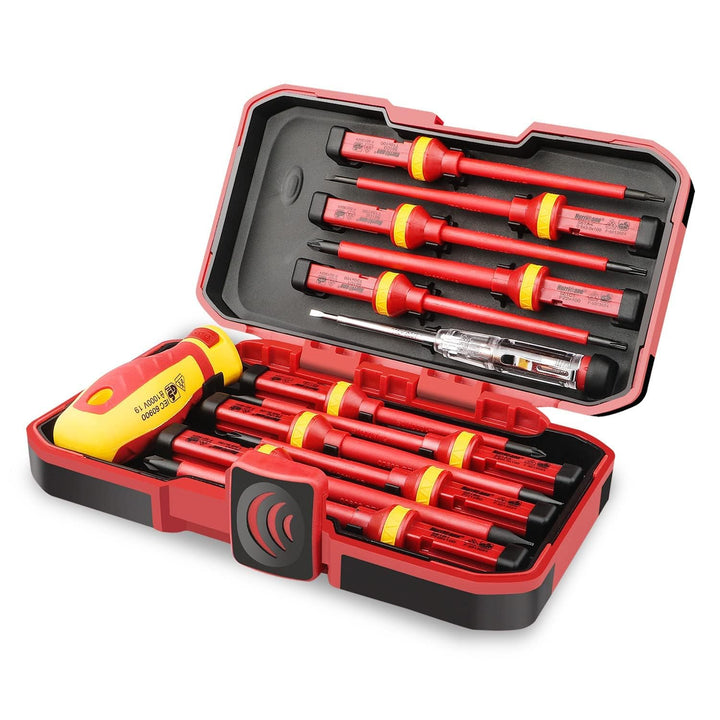 HURRICANE 1000V Insulated Electrician Screwdriver Set, 