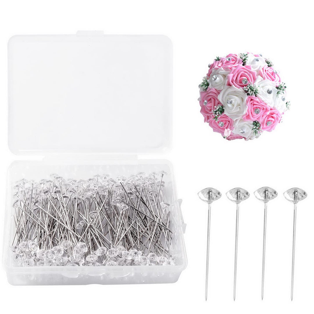 200 PCS Bouquet Pins Flower Pins, 1.5&#39;&#39;