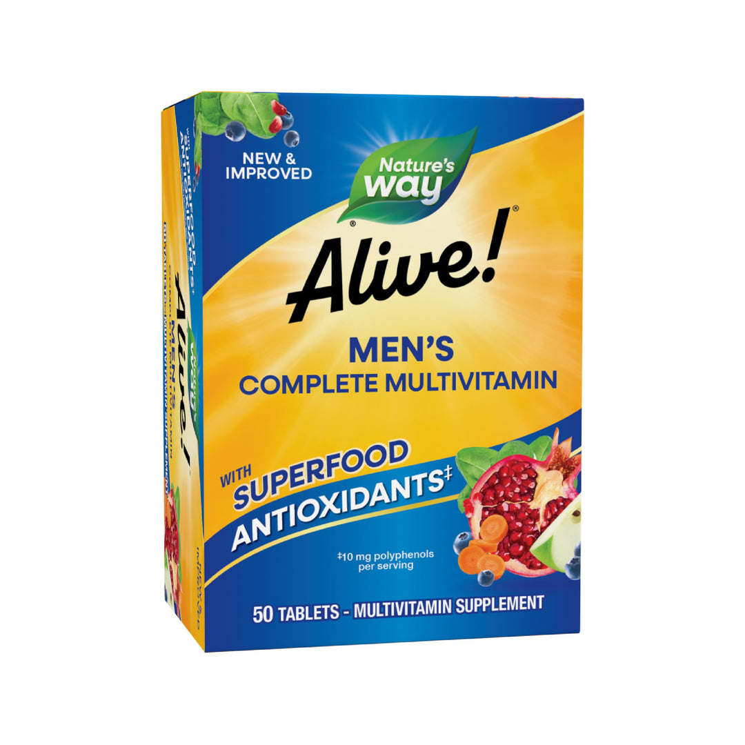 Nature&#39;s Way Alive! Men&#39;s Complete Mult