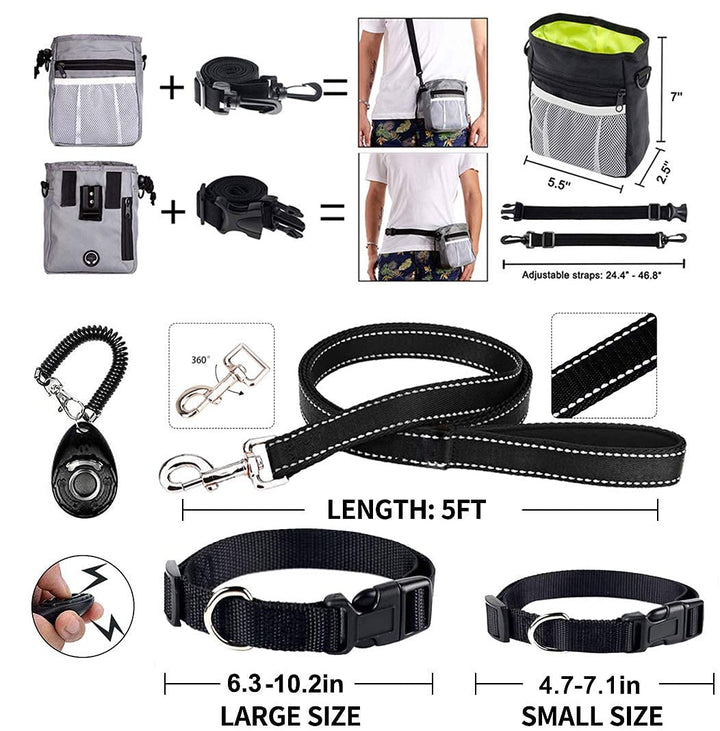 Puppy Supplies Starter Kit - 39-Piece Set of Puppy Essentials and Dog Stuff. Includes Dog Leash, Toys, Bowl, Brushes, Water Bottles,and More. Perfect Welcome Home Gift for Your New Puppies