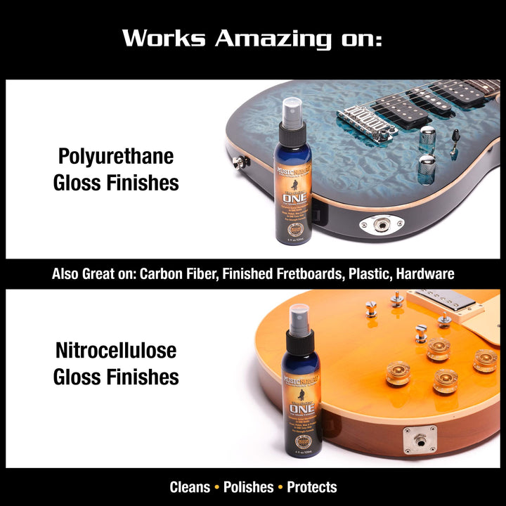 Music Nomad MN103 All-in-1 Guitar Cleaner (Multicolour)