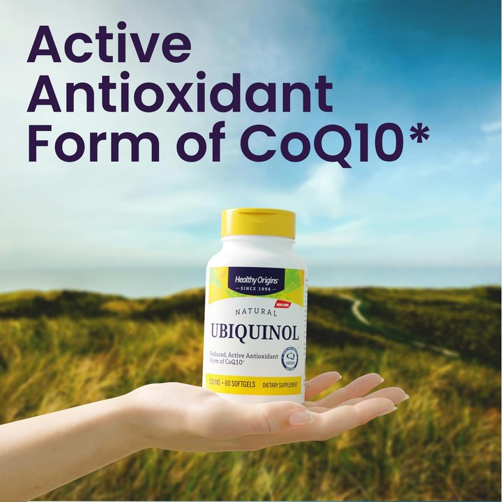Ubiquinol 100 mg (Kaneka QH, Non-GMO, Gluten Free, Heart Support, Energy Support), 150 Softgels