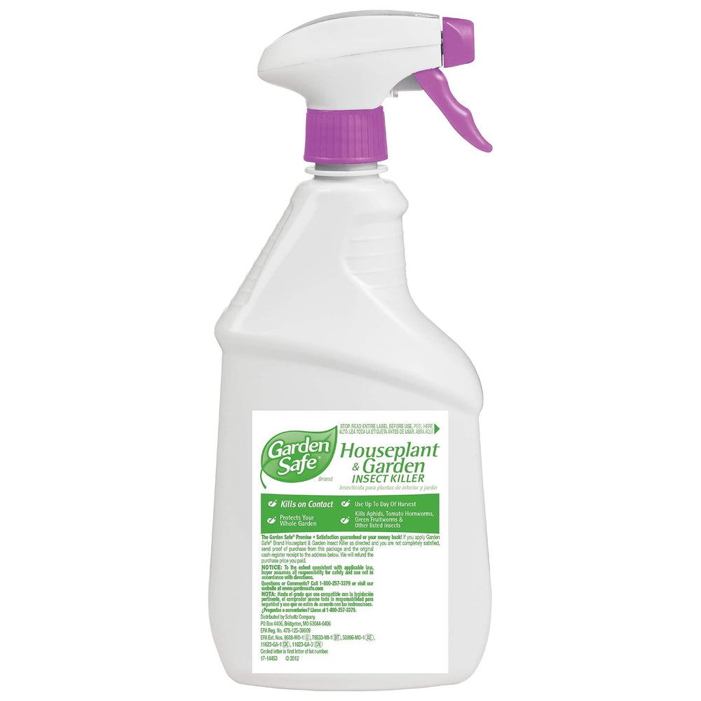 Houseplant and Garden Insect Killer, 24-Ounce Spray, Pack of 1