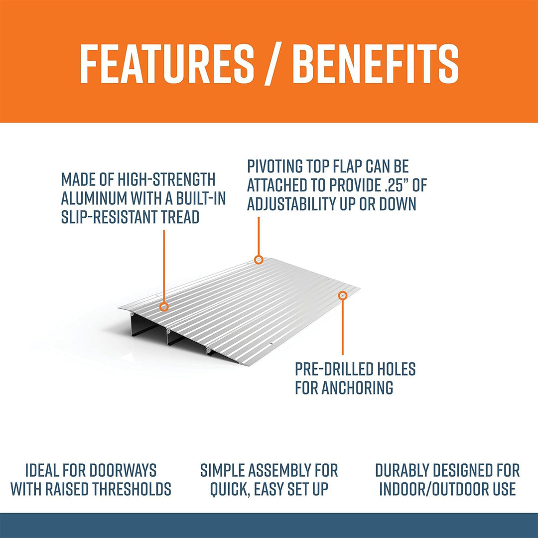 EZ-ACCESS Transitions Portable Self Supporting Aluminum