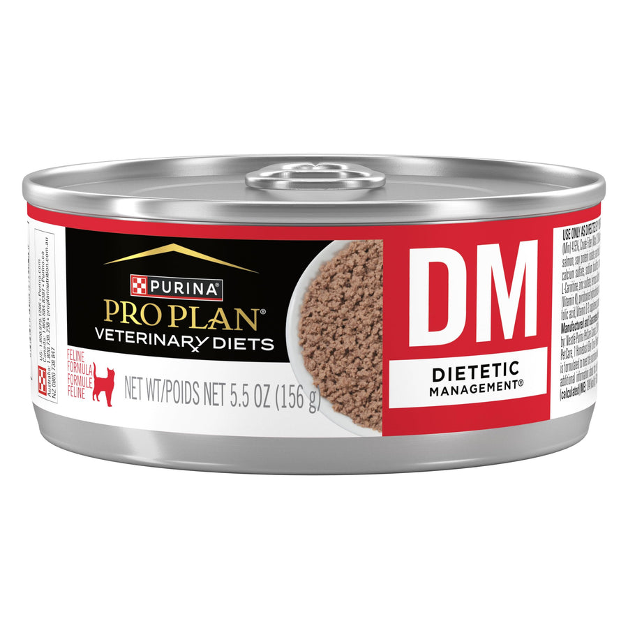 Purina DM Dietetic Management Feline Formula Wet Cat Food - (Pack of 24) 5.5 oz. Cans