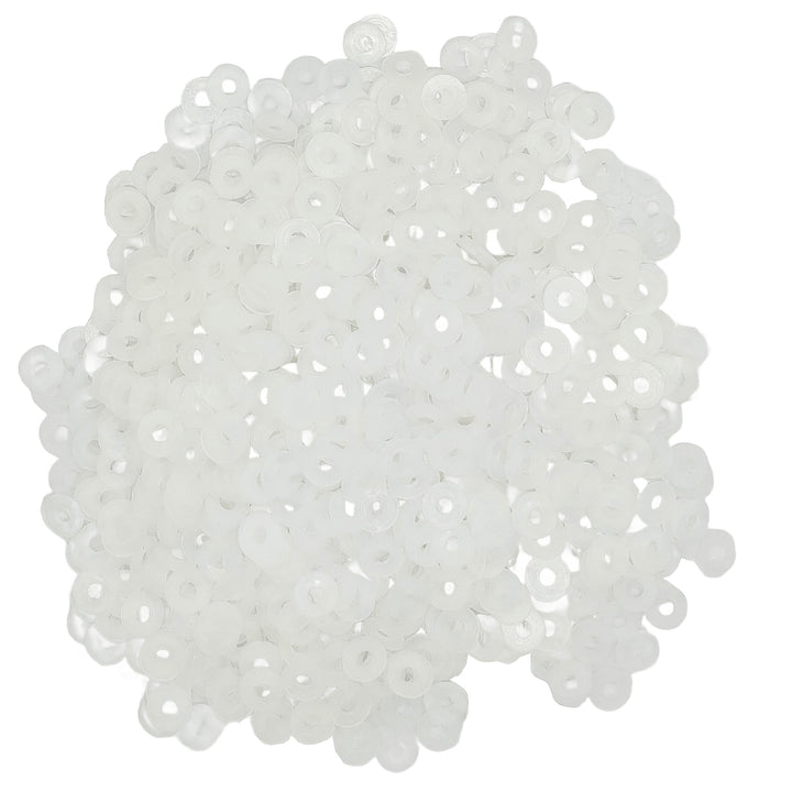 M3 Nylon Flat Washer, Nylon Oil Drain Plug Gaskets, Nylon Gasket Spacer Fastener Sealing Gasket, 1000Pcs