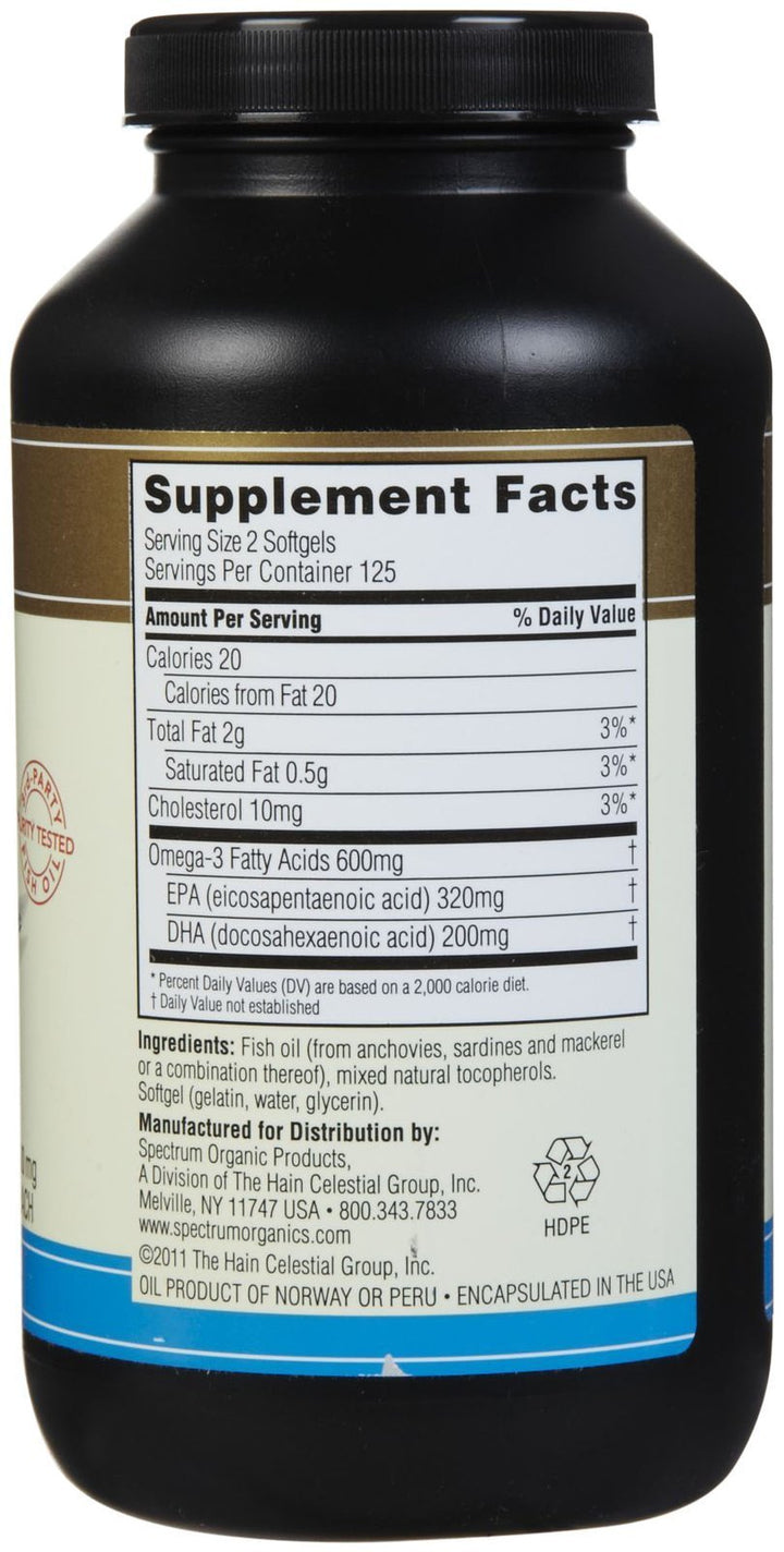 Essentials - Fish Oil, 250 Softgels