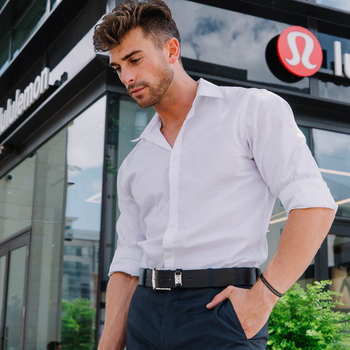 Bracelets for Mens Gifts, Black Leather Bracelets for Men Gifts Morse Code My Boyfriend Bracelet Gifts for Him Mens Wrist Bracelets Gifts for Mens Jewelry Male Unique Gifts for Boyfriend