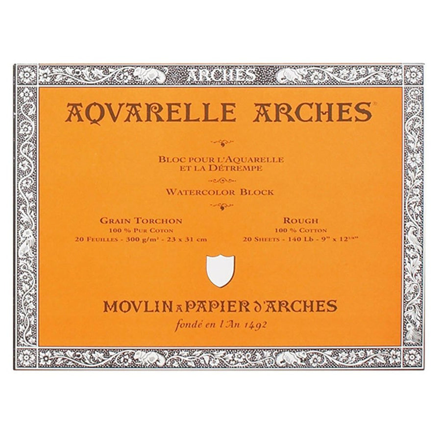 Canon Aquarelle Paper Block - 26cm x36 cm, Torchon