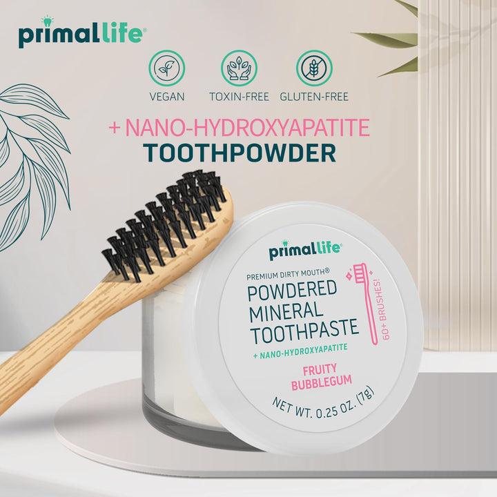 Dirty Mouth Organic Sweet Toothpowder MINI BEST All Nat