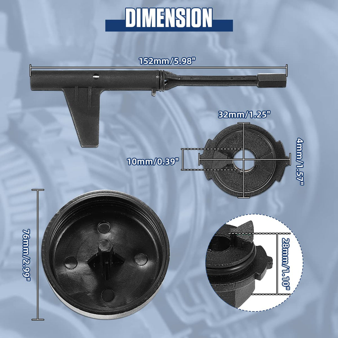 Transmission Oil Filling Tool for Mercedes Benz 725.0 9-Speed Oil Change, Durable Transmission Oil Filling Tool Adapter Kit