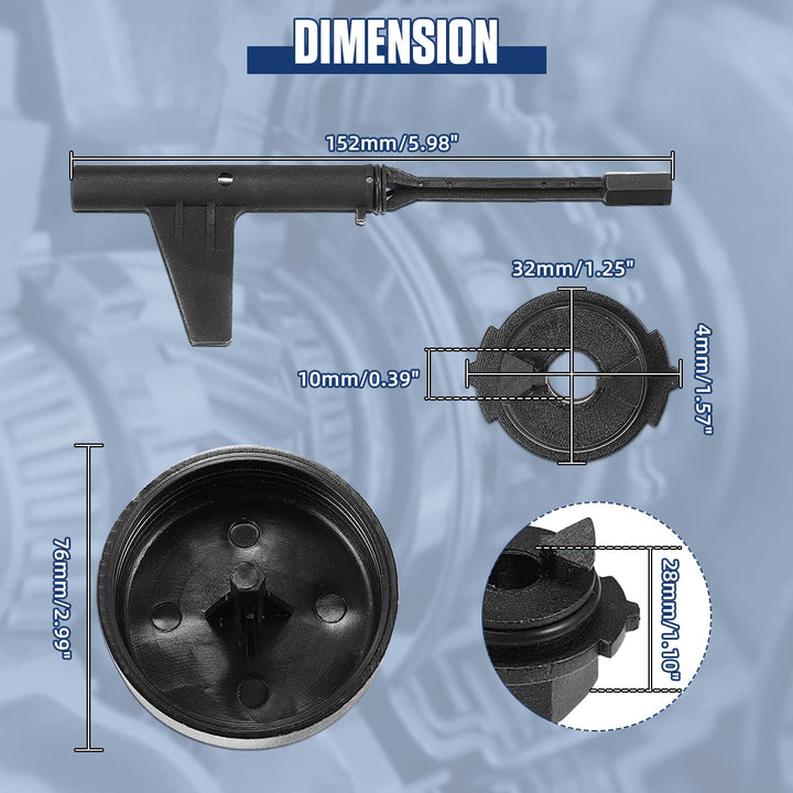 Transmission Oil Filling Tool for Mercedes Benz 725.0 9-Speed Oil Change, Durable Transmission Oil Filling Tool Adapter Kit