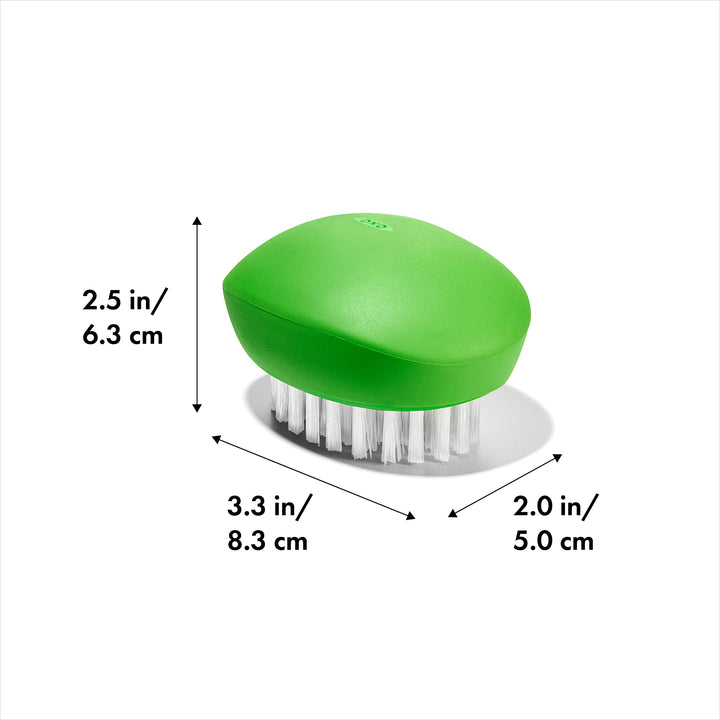 Good Grips Vegetable Brush Black&amp; Green, 1 EA