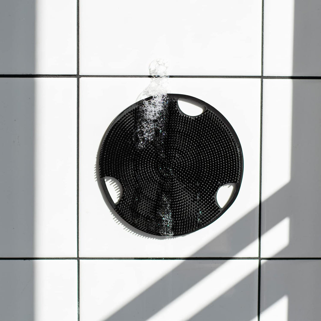 BOIE USA Flat Body Scrubber (Black)