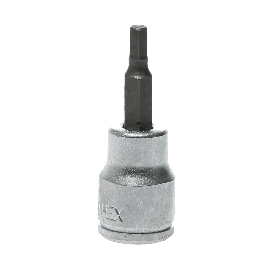 3/16 Inch SAE 3/8 Inch Drive Hex Chrome Vanadium Socket | Mechanic Tool | Hand Tool - M381106-C