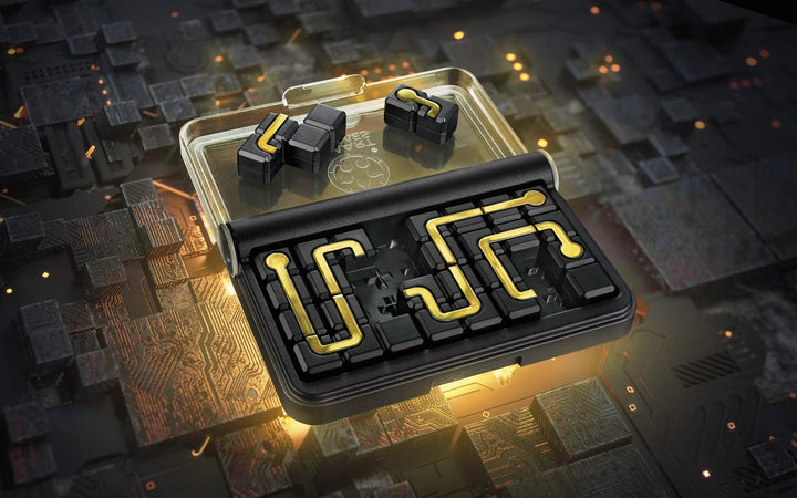 SmartGames IQ Circuit Portable Travel Game with 120 Cha