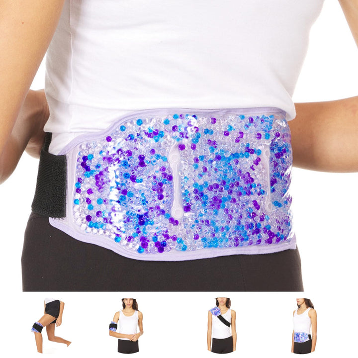 Premium Hot Cold Gel Bead Ice Pack by FOMI Care | Cool 