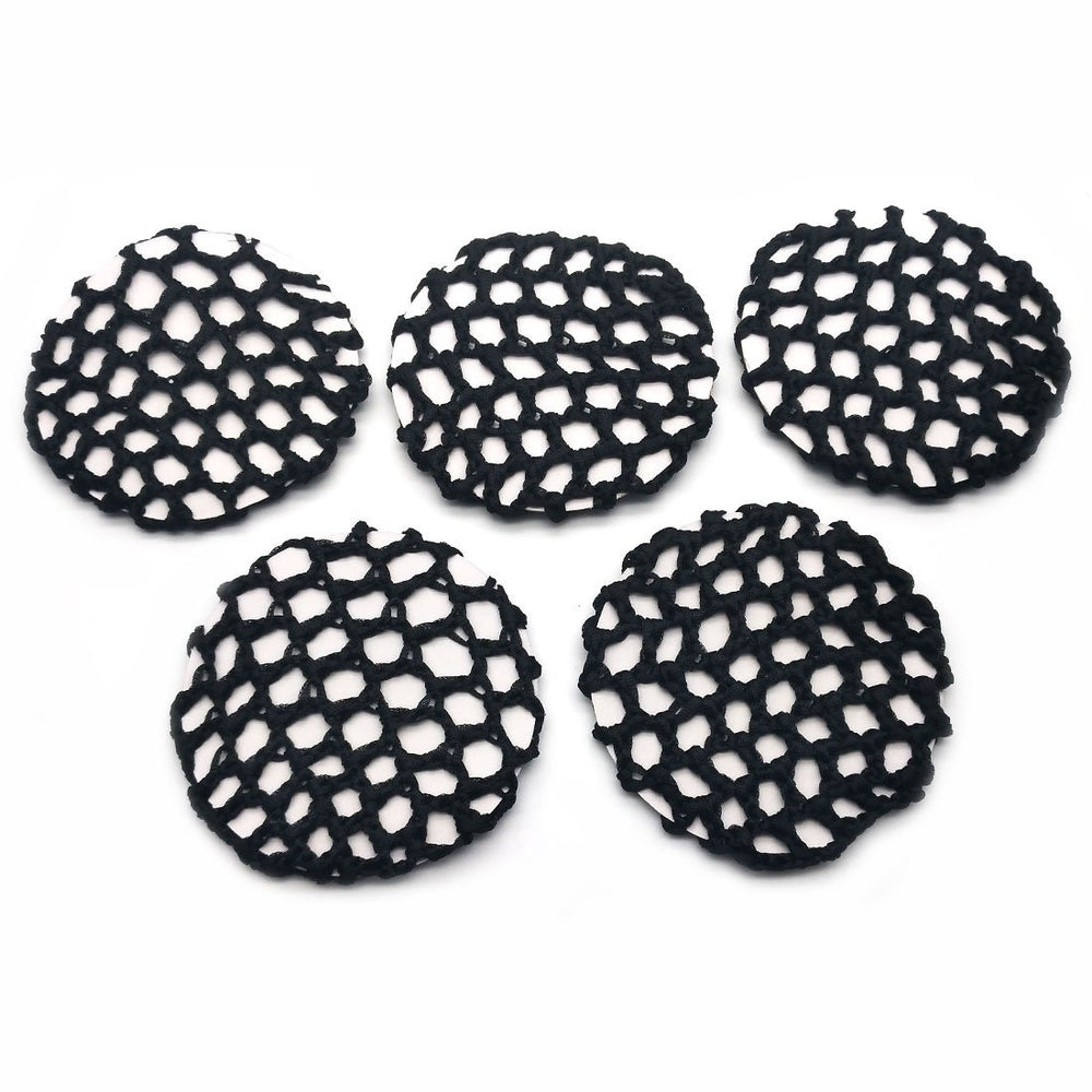 Women Ballet Dance Skating Snoods Hair Net Bun Cover Bl