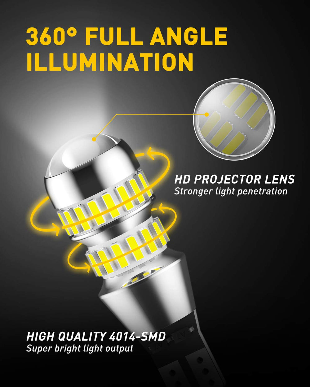 AUXITO 912 921 LED Bulbs for Backup Reverse Light Bulbs