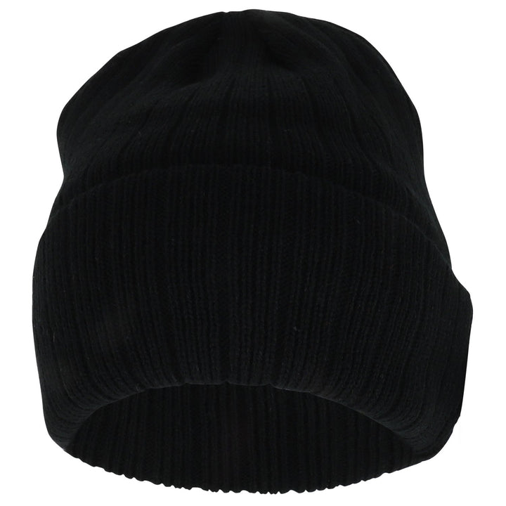 3M Thinsulate Insulation Fleece Lined Long Cuff Ribbed Beanie - Brown