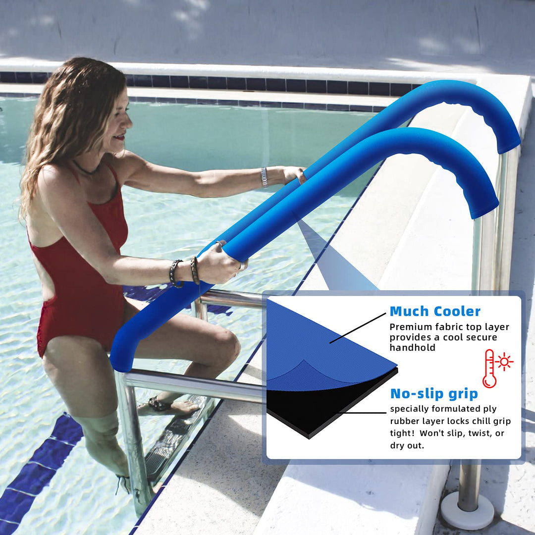 Pool Handrail Cover 6 Feet Slip Resistant Rail Grip for Swimming Pool Hand Railing Cover (1 PCS)