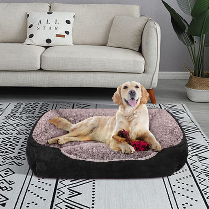 Orthopedic Dog Beds, Rectangle,Washable, Warming, Comfortable and Breathable Pet Sofa for Medium Dogs