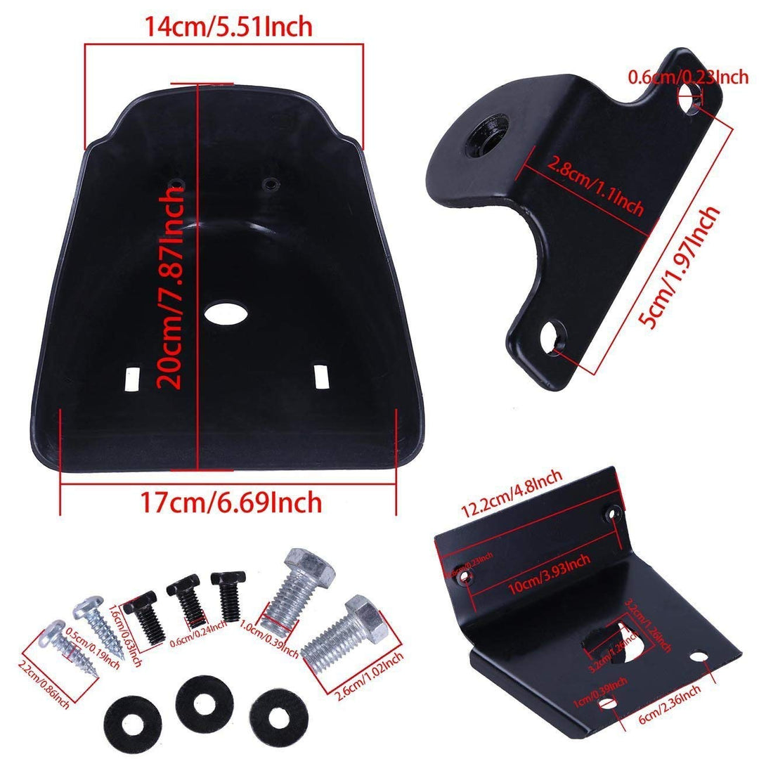 Glossy Black Front Spoiler Chin Fairing Lower Cowl Cover for Harley Sportster Iron XL 883 XL1200, Providing Protection from Wind and Debris