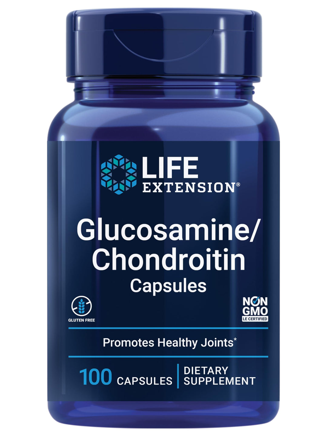 Life Extension Glucosamine Chondroitin, 100 Capsules