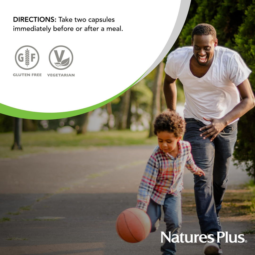 Natures Plus ActiZyme - Gut Health Supplement, Contains