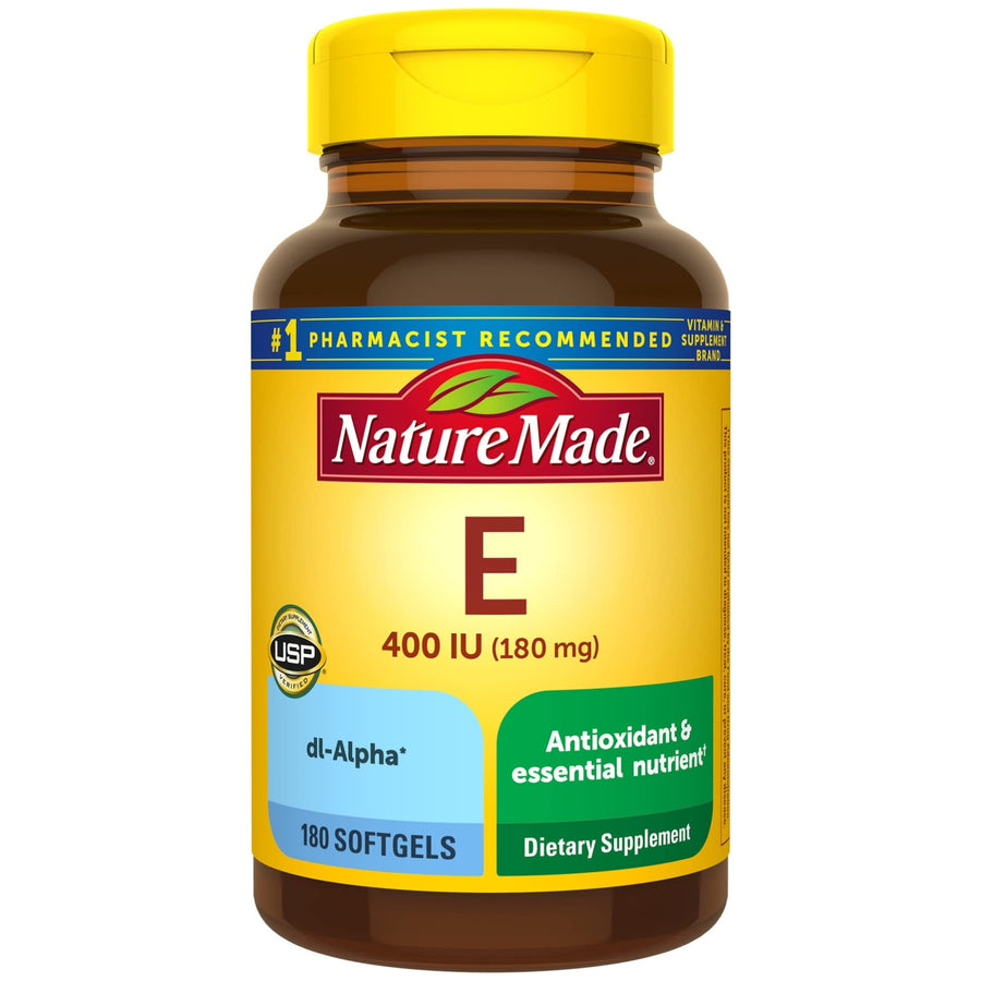 Nature Made Vitamin E 180 mg (400 IU) dl-Alpha, Dietary