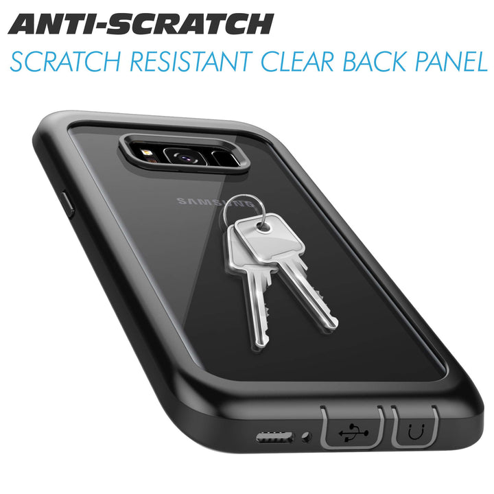 Samsung Galaxy S8 Case, Pakoyi Full Body Bumper Case Bu