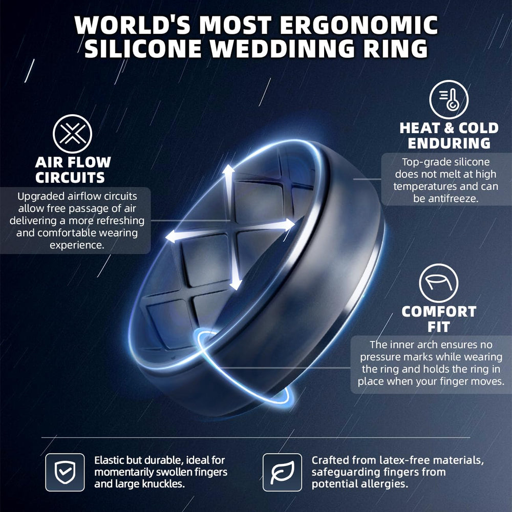Egnaro Inner Arc Ergonomic Breathable Design, Silicone 