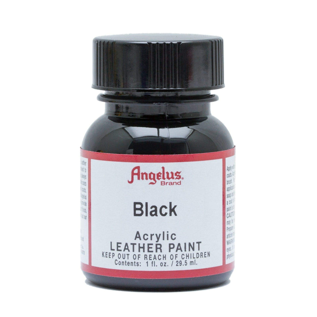 Angelus Acrylic Leather Paint Black 1oz