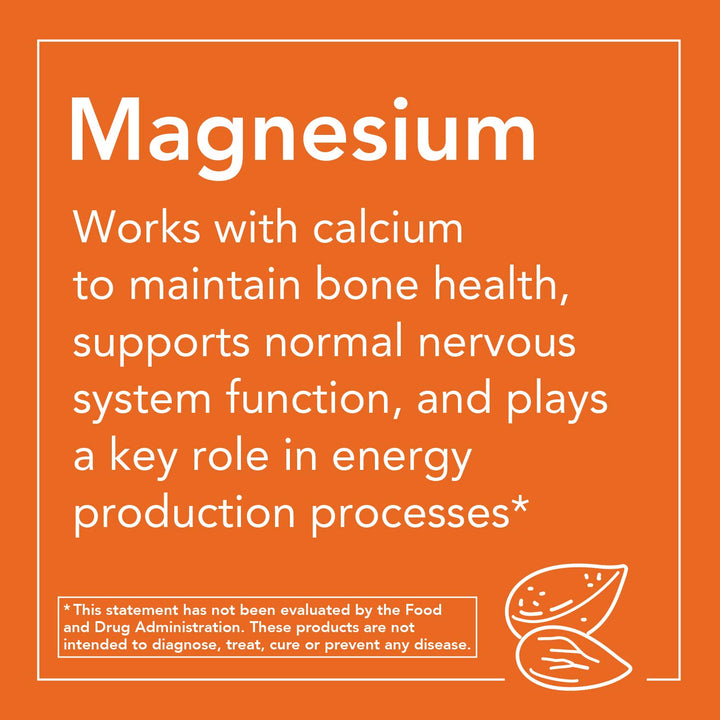 NOW Foods Supplements, Magnesium Citrate Pure Powder, E