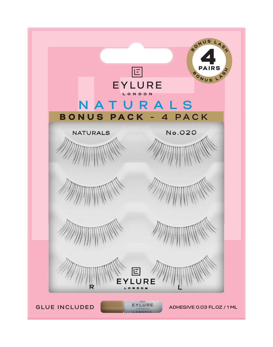 Eylure Naturals False Eyelashes Multipack, Style No. 02