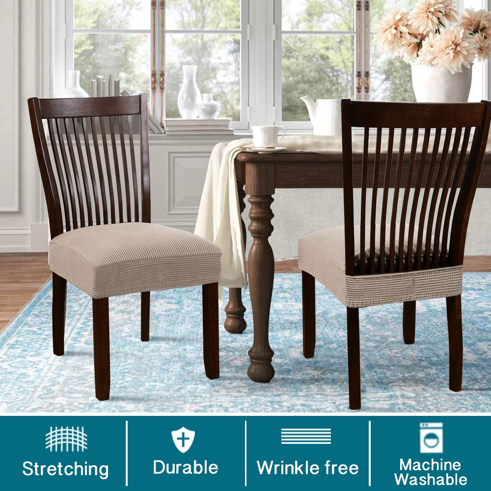Turquoize Stretch Dining Chair Covers Seat Covers for D