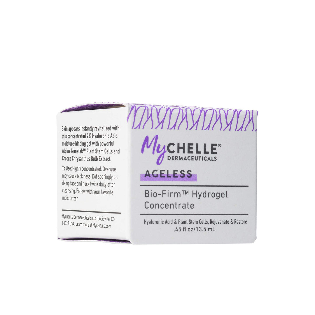 MyCHELLE Dermaceuticals Bio-Firm Hydrogel Concentrate, 0.45 Fl Oz - Formulated with Hyaluronic Acid &amp; Plant Stem Cells to Rejuvenate, Restore &amp; Help Reduce the Appearance of Fine Lines and Wrinkles